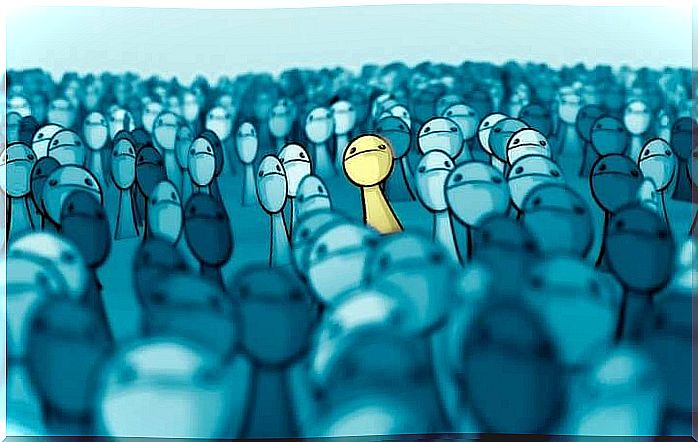 Feeling alone in the crowd