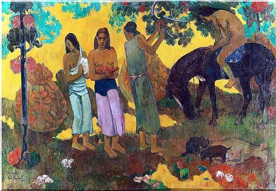 painting by Paul Gauguin